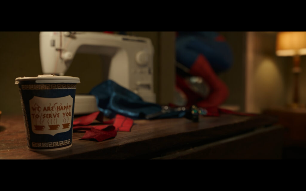 スパイダーマン：ノー・ウェイ・ホーム　ネタバレ　最後　コーヒーカップ