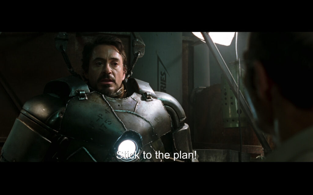 映画『アイアンマン』　原題『Iron Man』　アベンジャーズ　マーベル