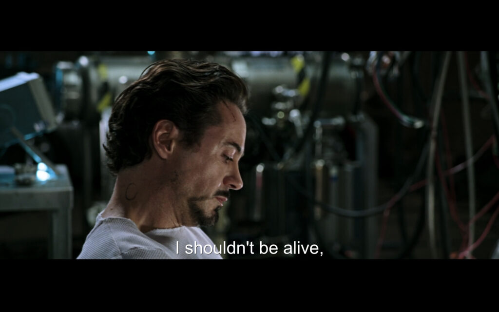 映画『アイアンマン』　原題『Iron Man』　アベンジャーズ　マーベル