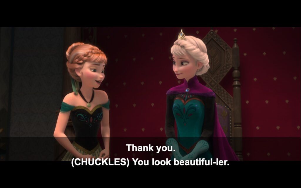 映画『アナと雪の女王』　原題『Frozen』　ディズニー