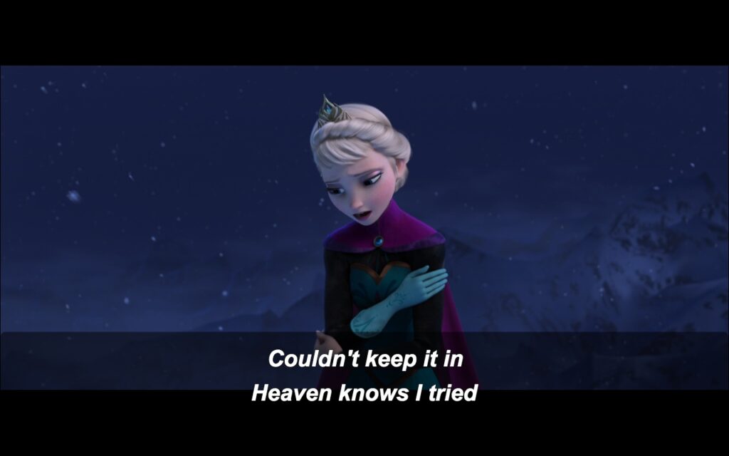 映画『アナと雪の女王』　原題『Frozen』　ディズニー