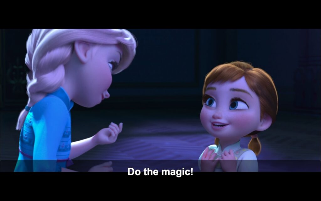 映画『アナと雪の女王』　原題『Frozen』　ディズニー