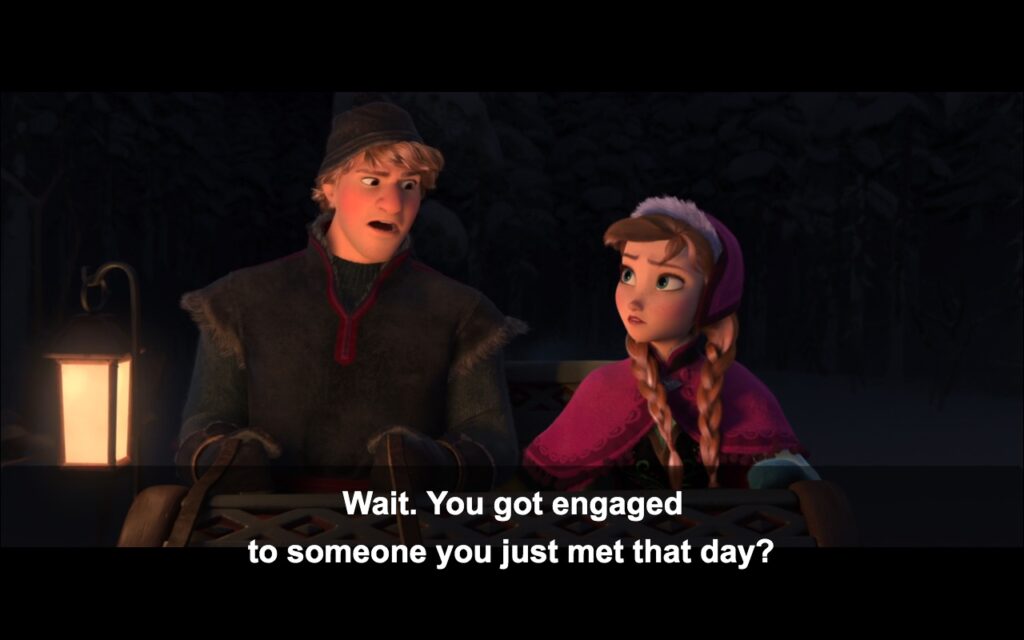 映画『アナと雪の女王』　原題『Frozen』　ディズニー